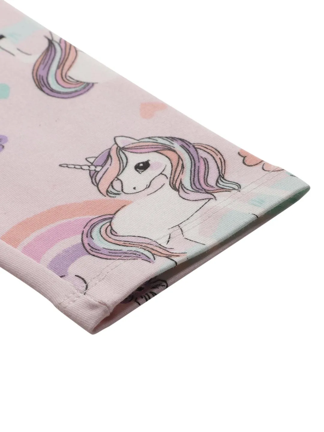 UNICORN HEARTS PINK LEGGING - PINK