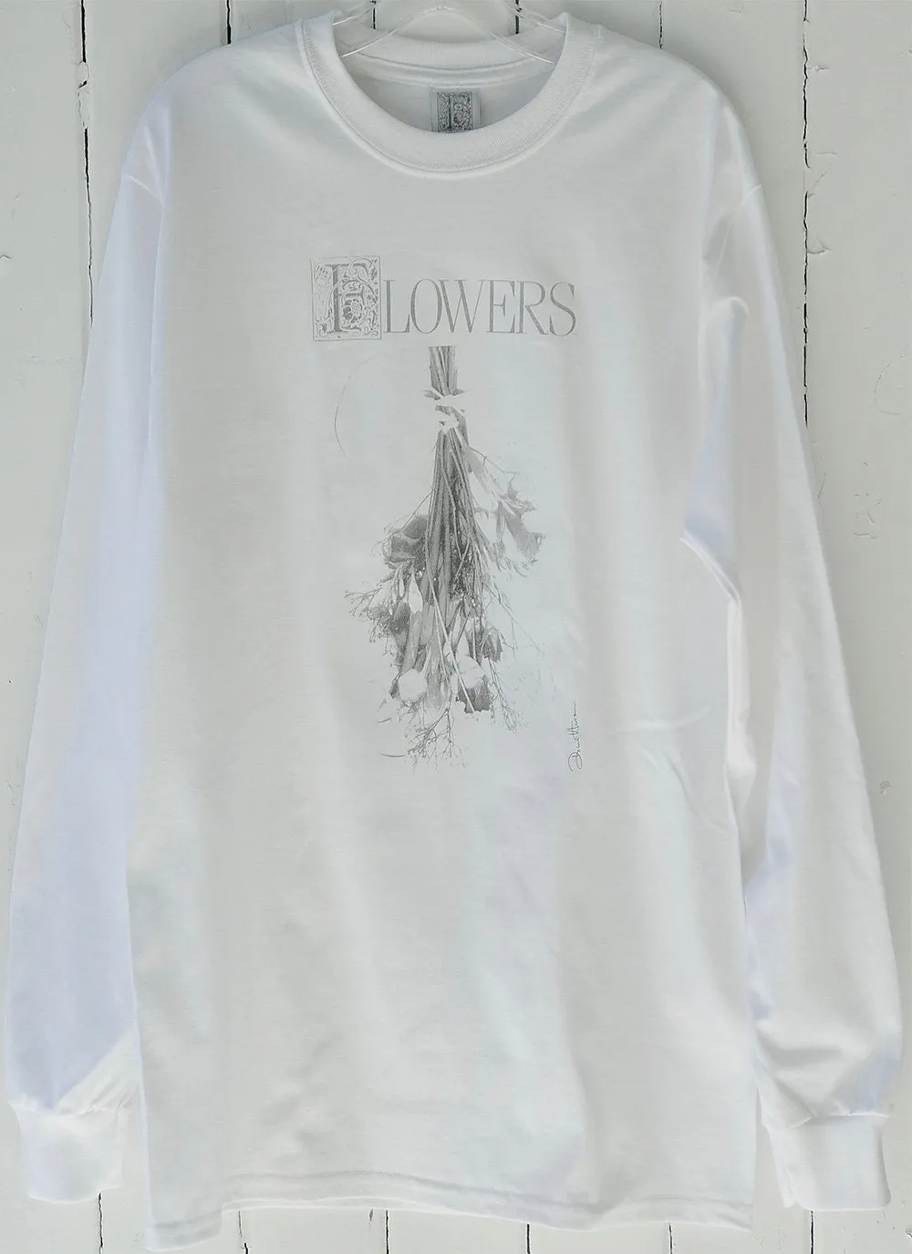 Upside Down Bouquet Long Sleeve T-Shirt