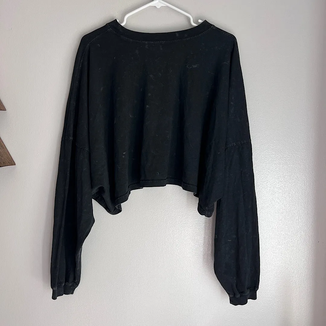 USC Stonewash Cropped Tee