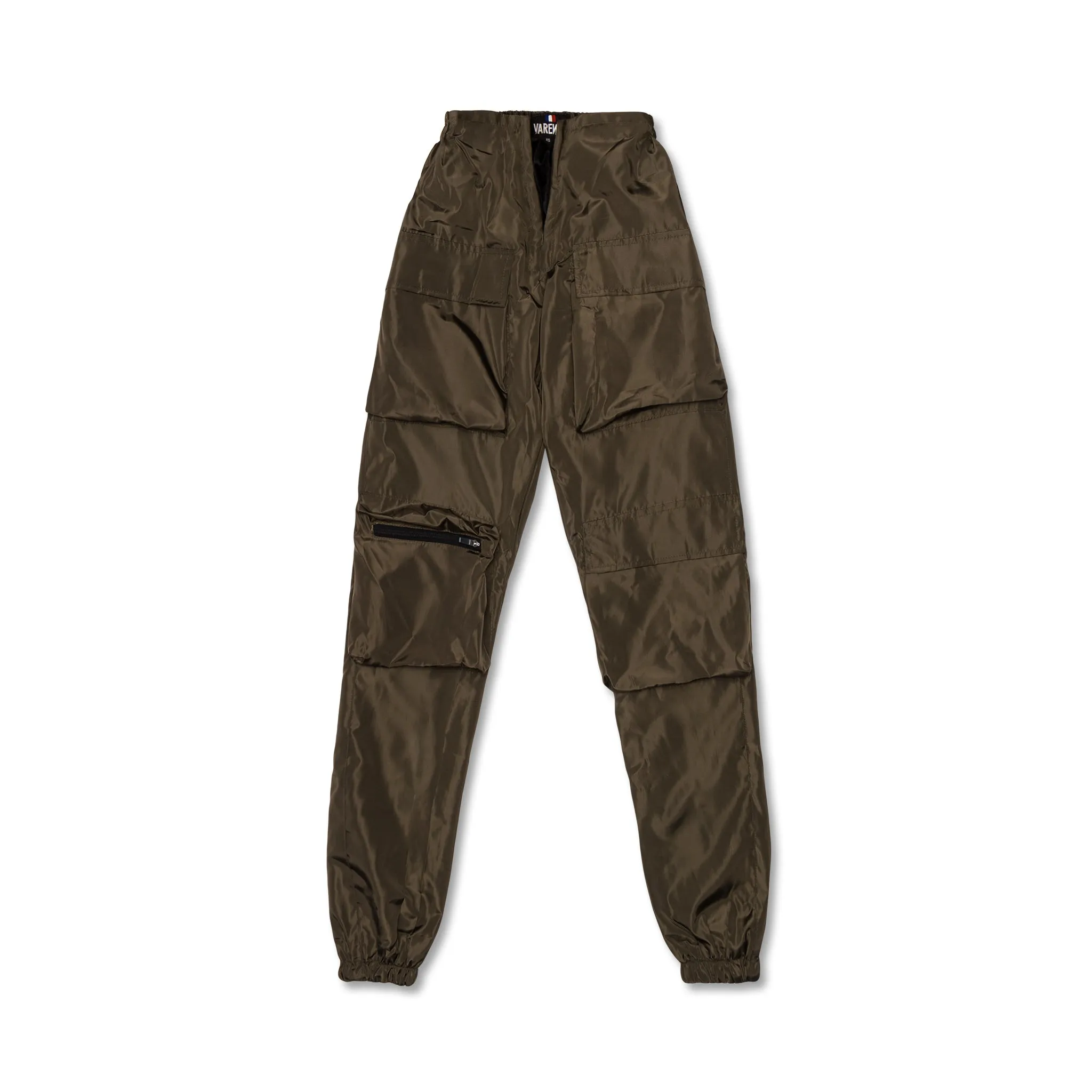 V Cut Cargo Joggers Army Green