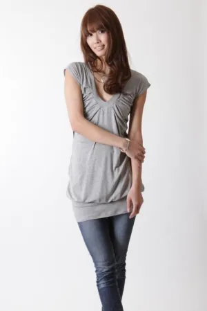 V-neck Pocket Dress