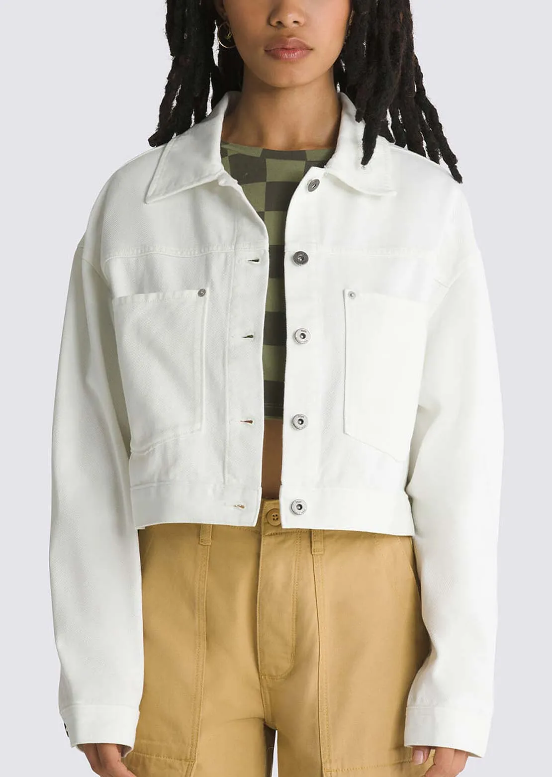 Vans Women's Raynes Crop Trucker Jacket