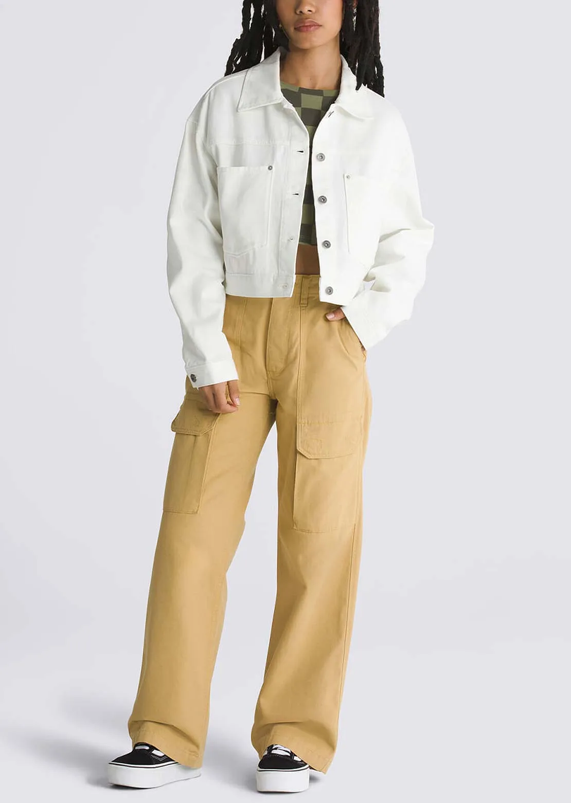 Vans Women's Raynes Crop Trucker Jacket
