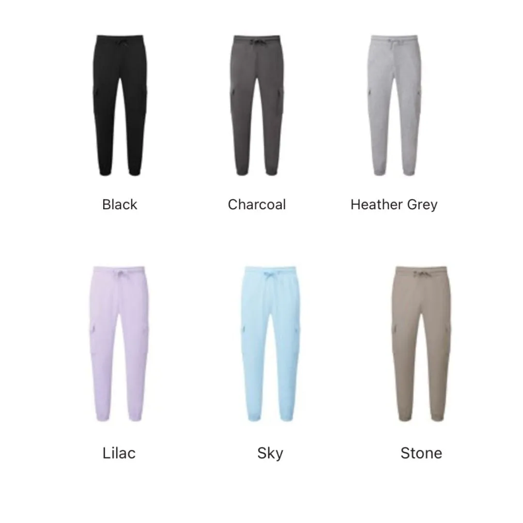 Vegan Unisex Recycled Cargo TD Joggers | Multiple Colours
