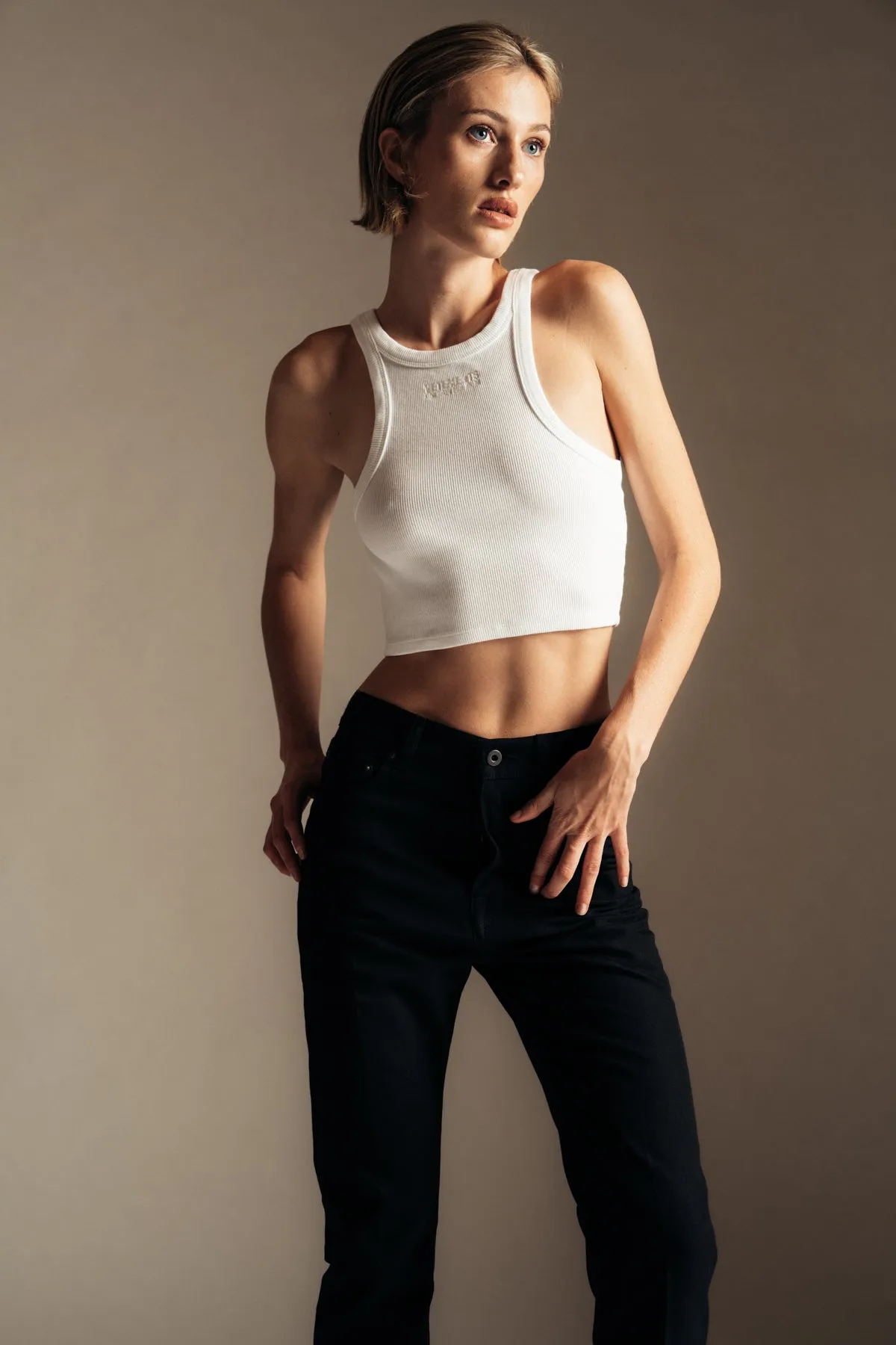 VETEMENTS | CROPPED RACING TANK
