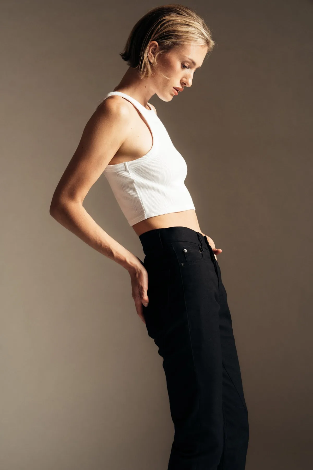 VETEMENTS | CROPPED RACING TANK