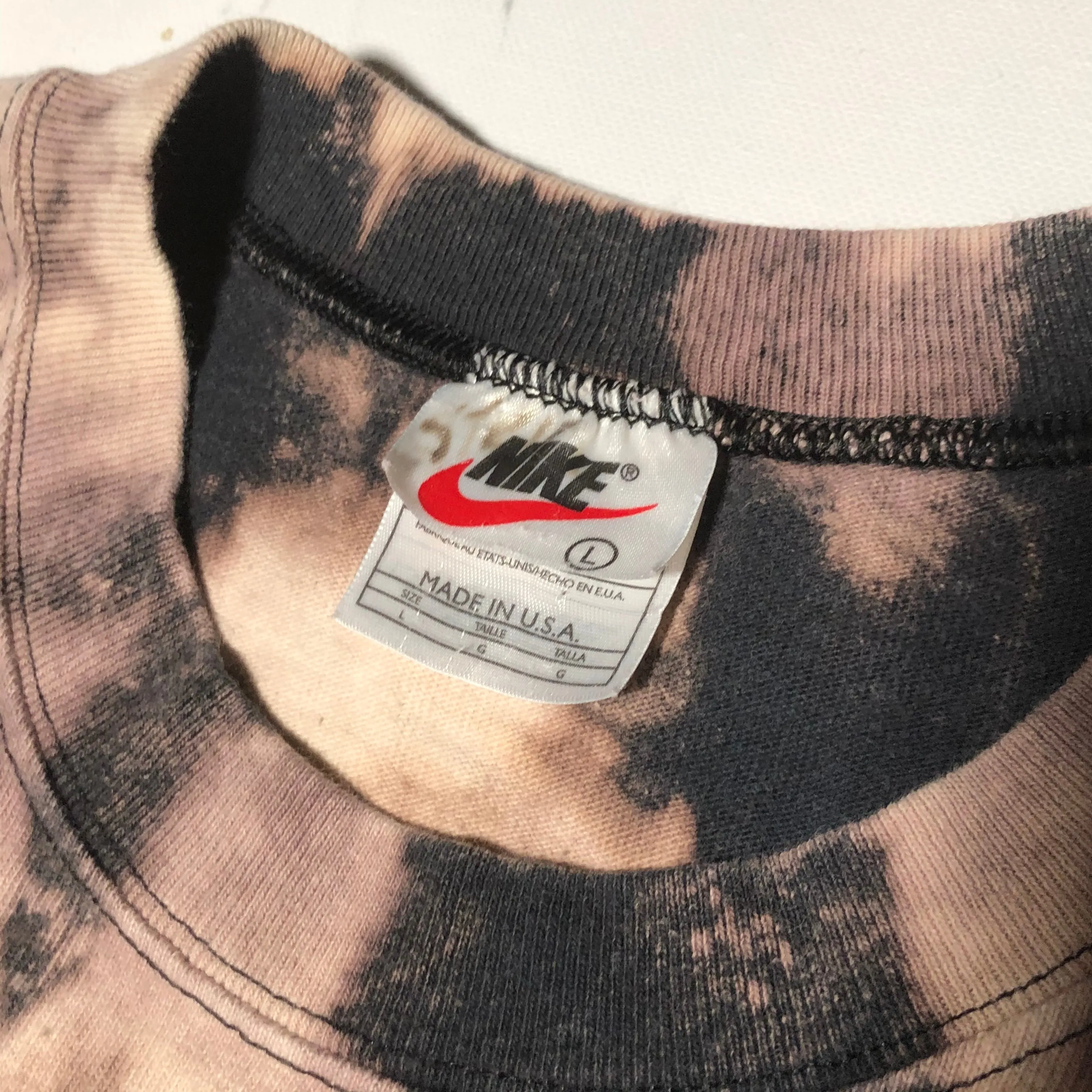 Vintage Nike DUKE Tie Dye Tank Top (L)