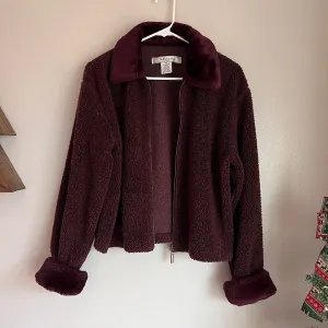 Vintage The Barrage Co. Berber Fleece & Faux Fur Jacket