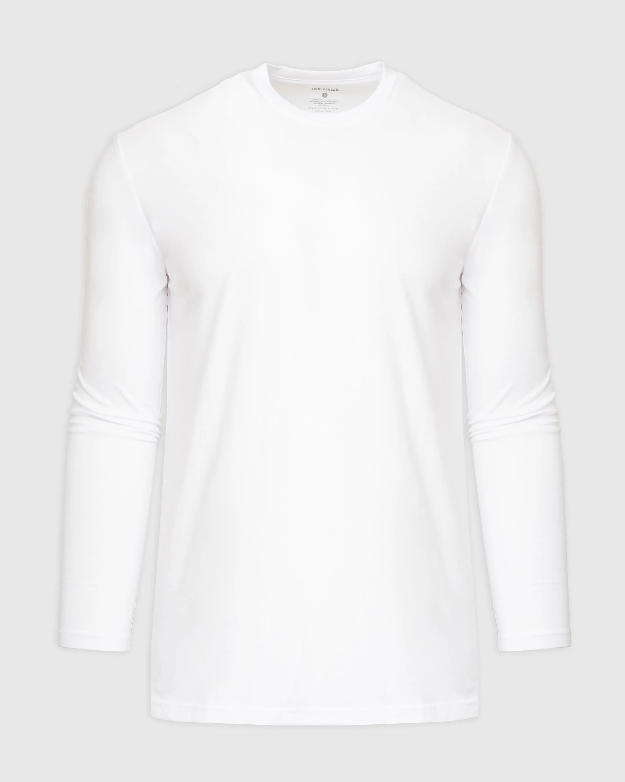 White Tall Long Sleeve T-Shirt