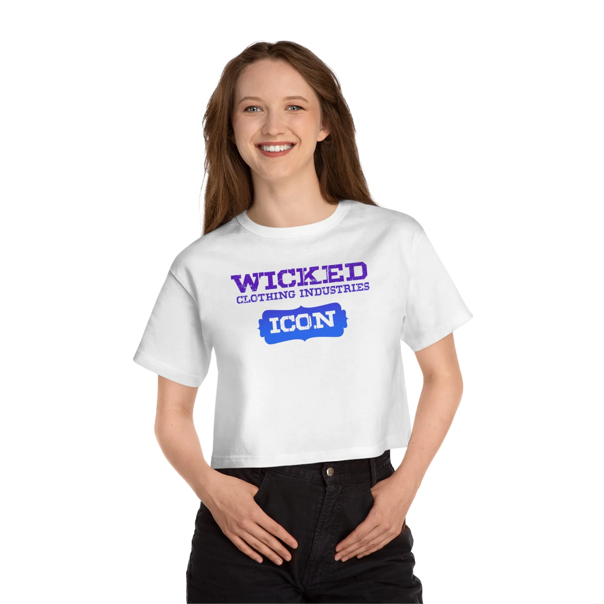 Wicked Icon /WCI /  Cropped T-Shirt