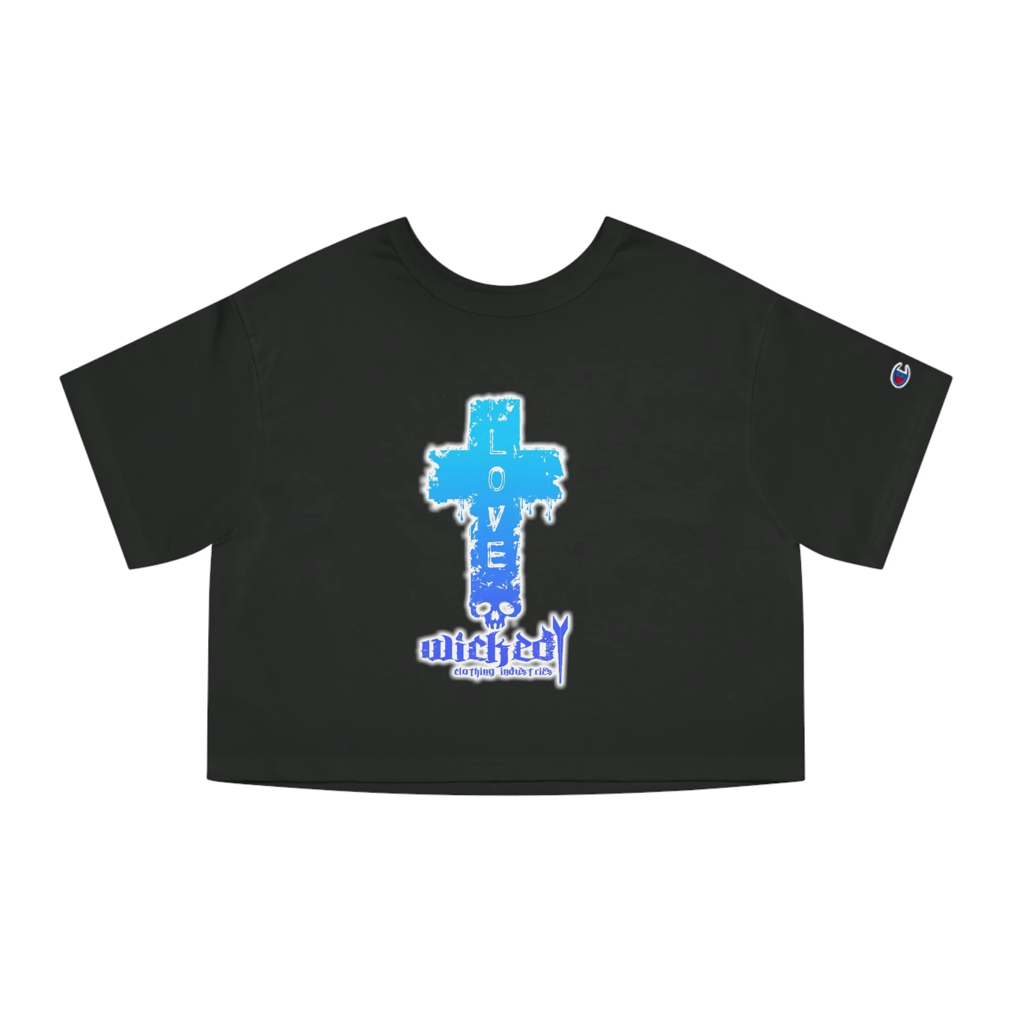 Wicked Love Ocean Cropped T-Shirt