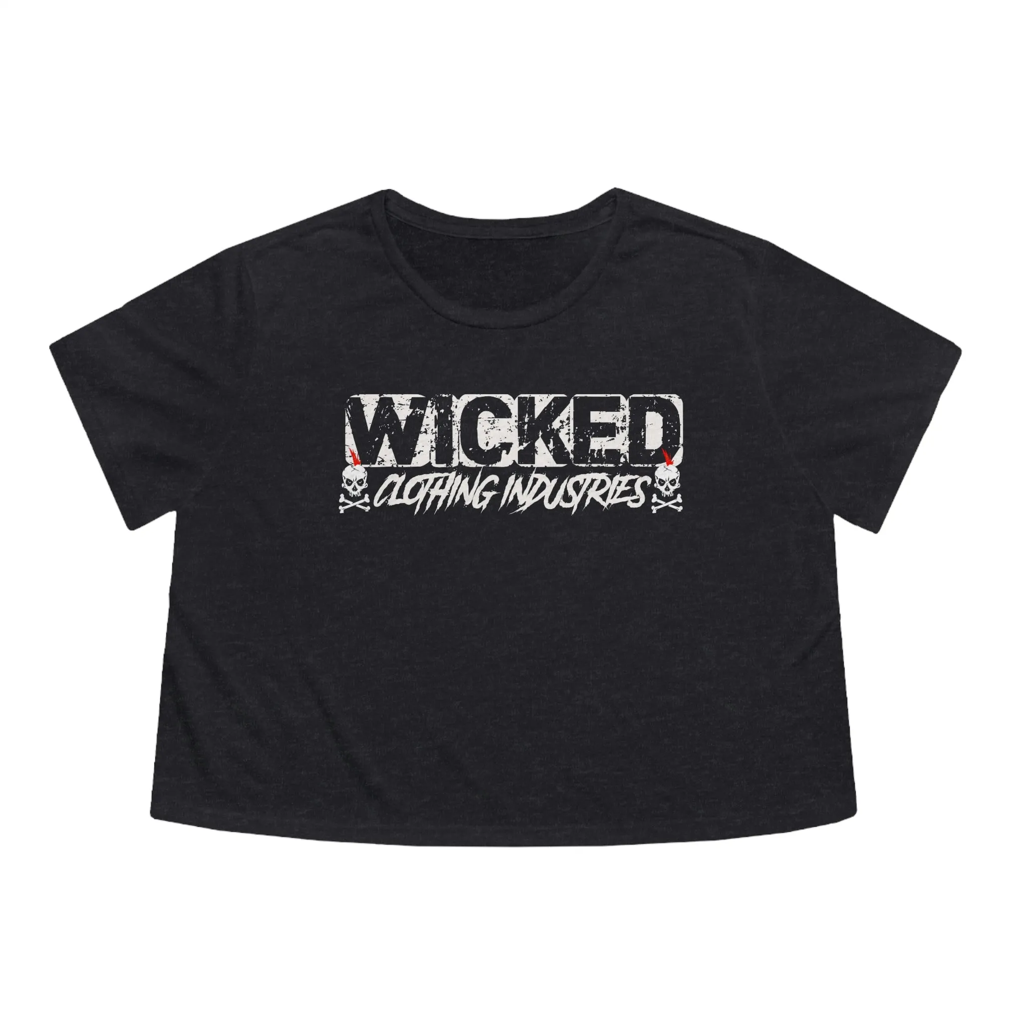 Wicked Punk Rock 2 / Flowy Cropped Tee