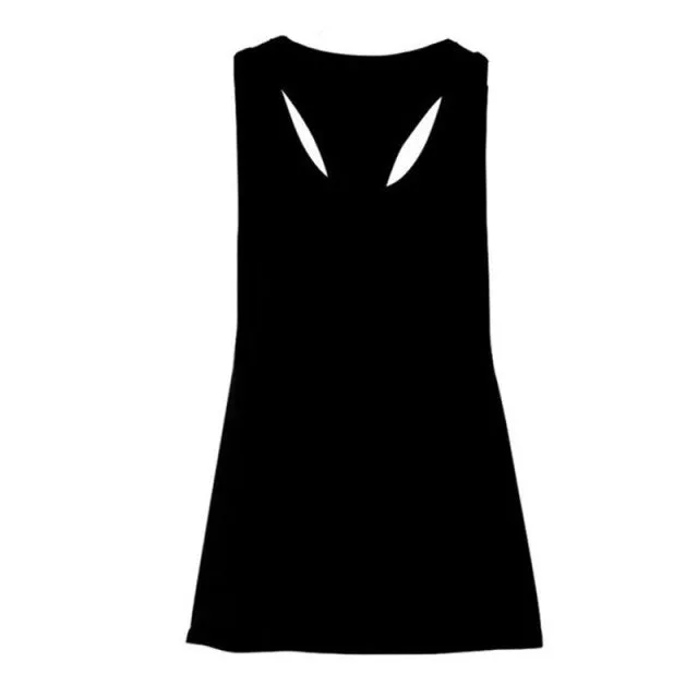 Women Tank Tops Blouse Loose Sleeveless Shirt  Training Running Vest  Women Gym Tank Top