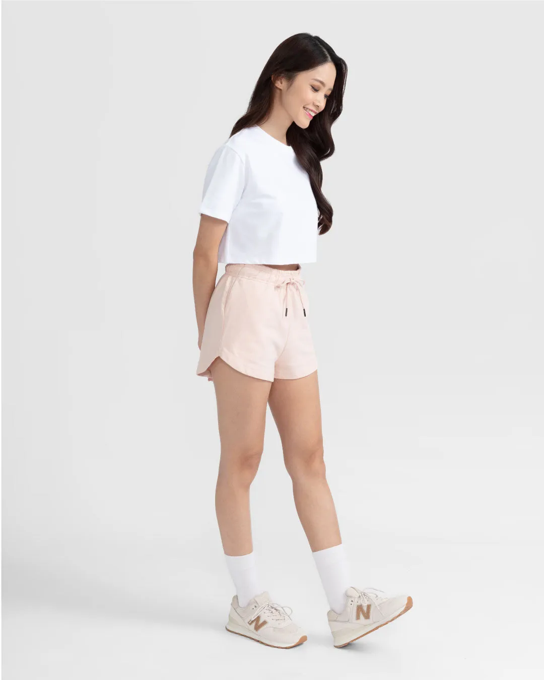 Women Terry Cropped Top