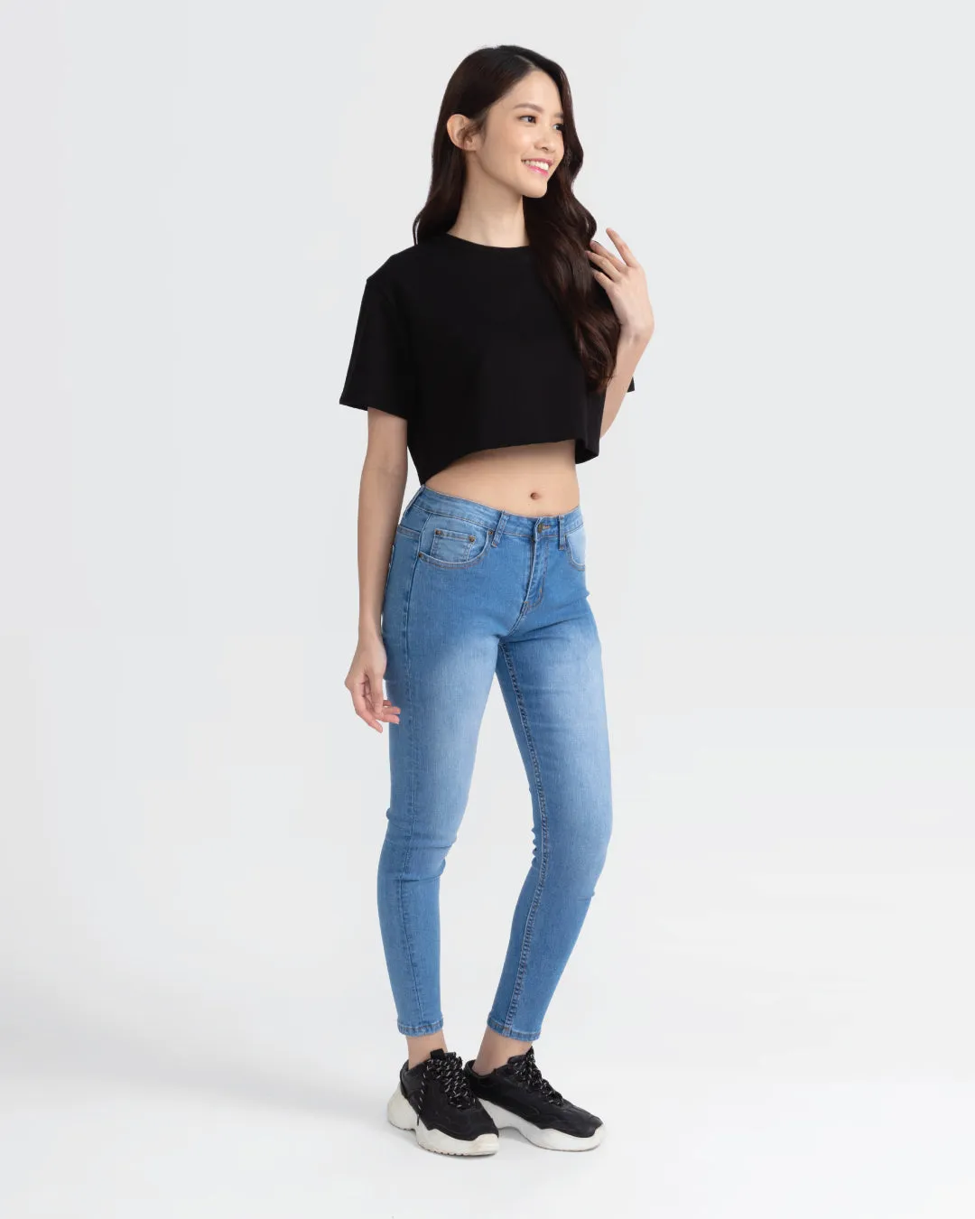 Women Terry Cropped Top