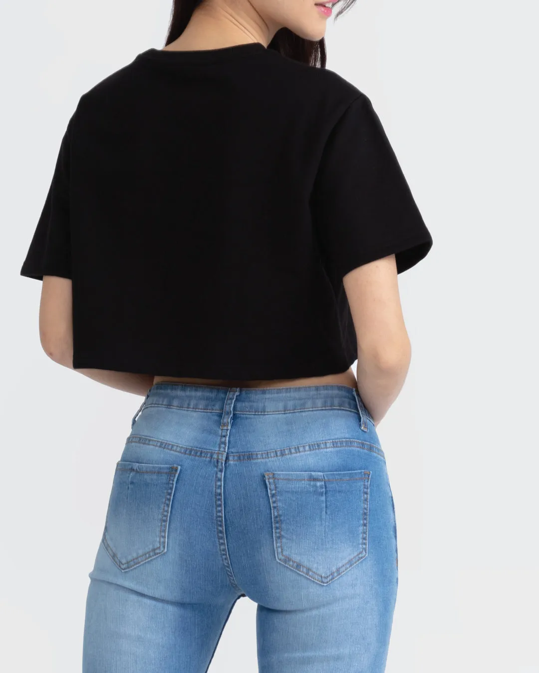 Women Terry Cropped Top