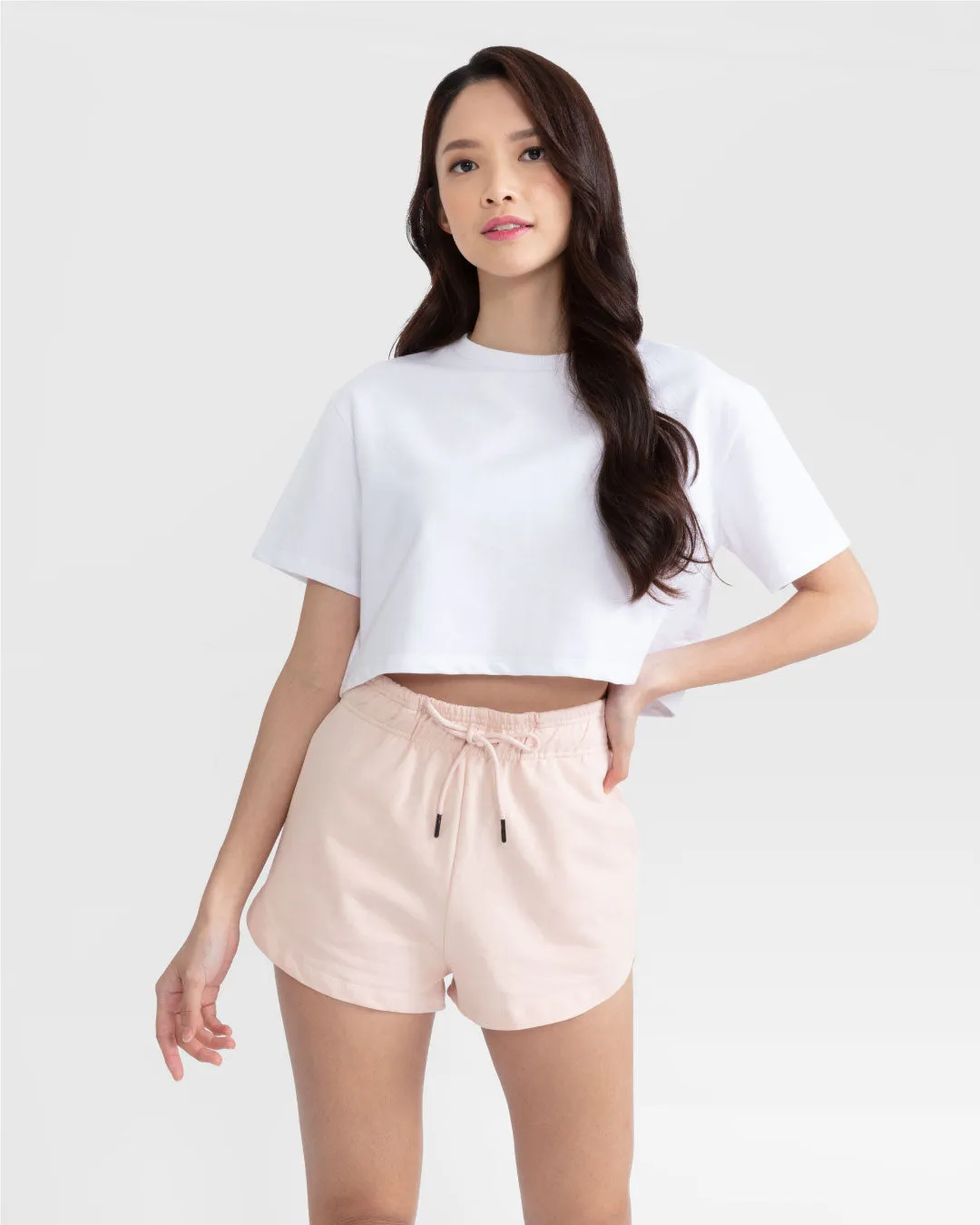 Women Terry Cropped Top