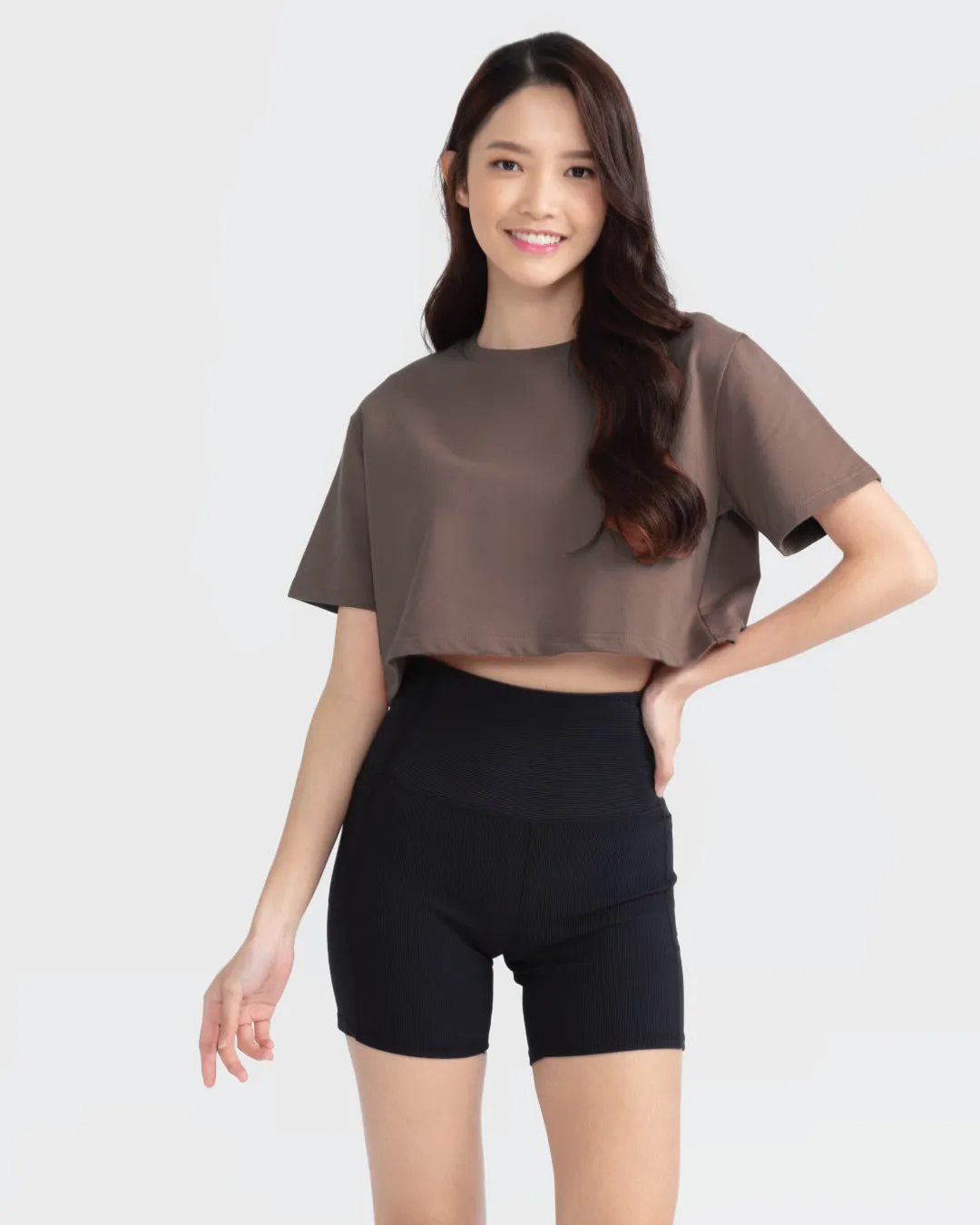 Women Terry Cropped Top
