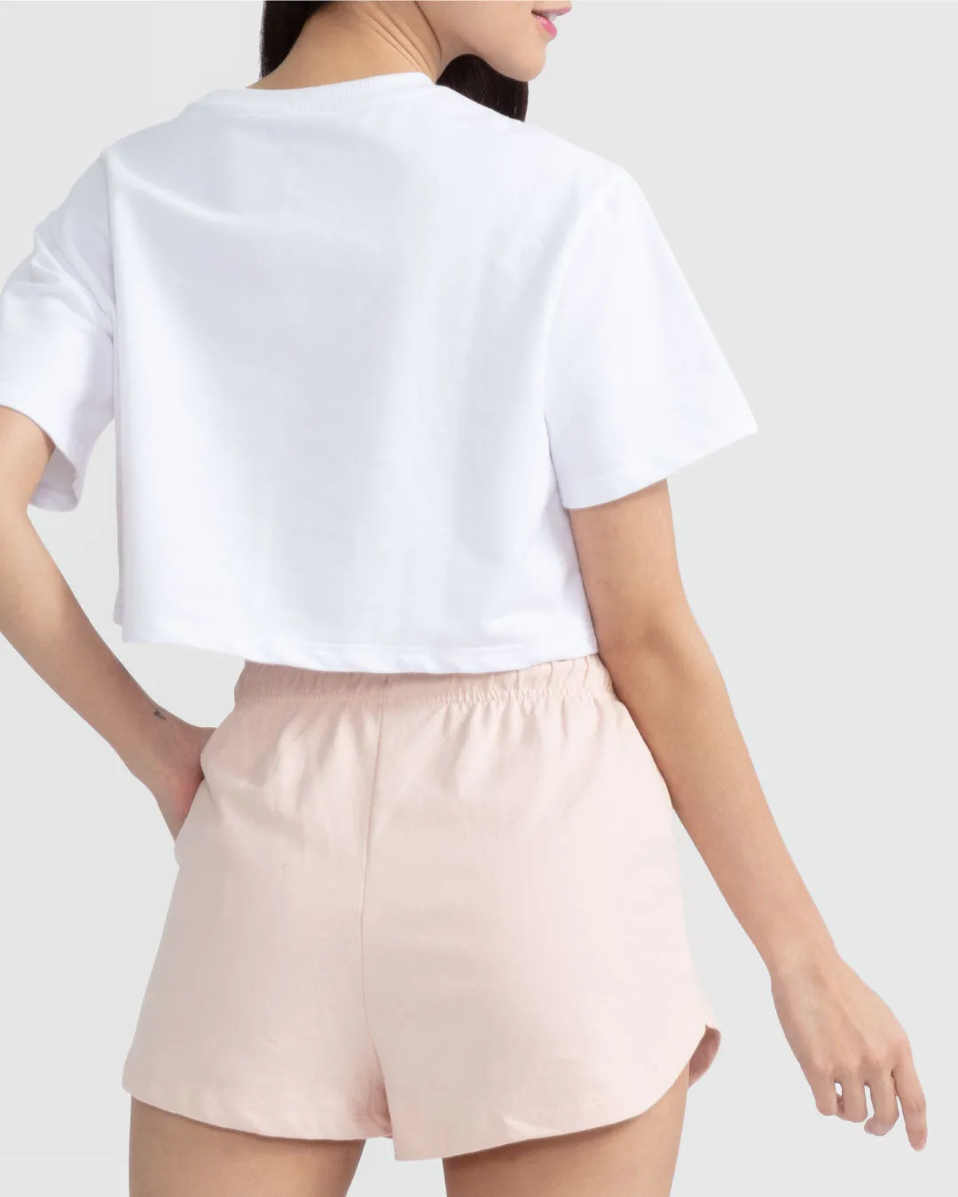 Women Terry Cropped Top