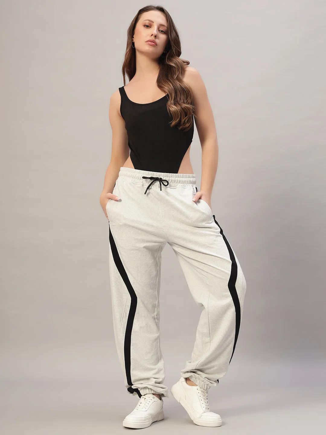 WOMEN'S DUDS FRAME JOGGERS (MELANGE GREY)