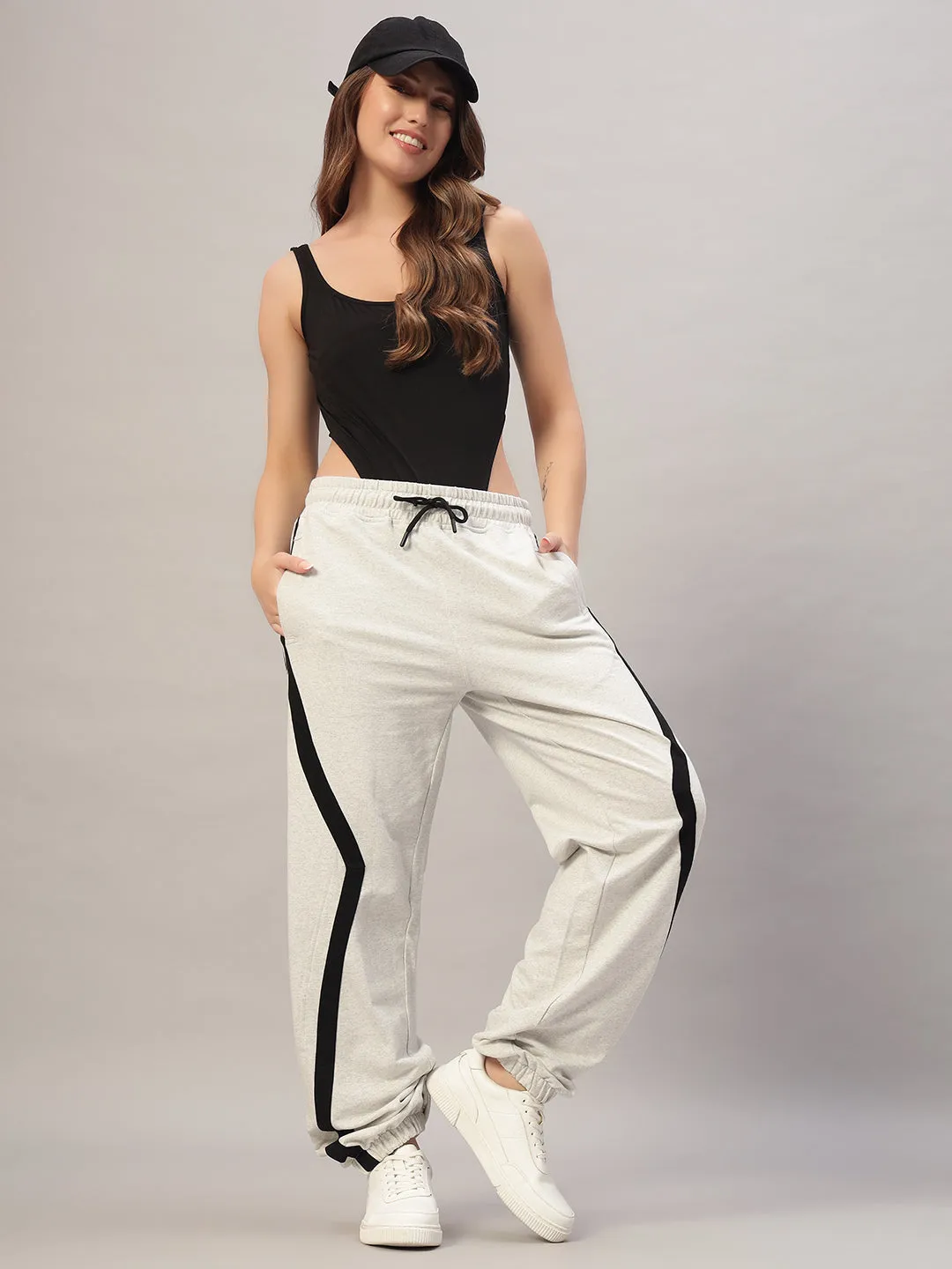 WOMEN'S DUDS FRAME JOGGERS (MELANGE GREY)