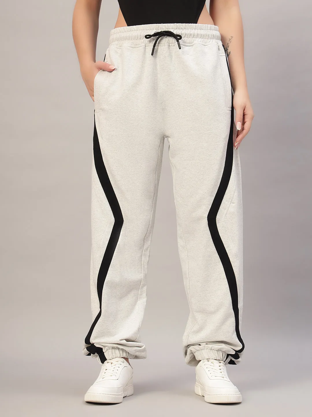 WOMEN'S DUDS FRAME JOGGERS (MELANGE GREY)