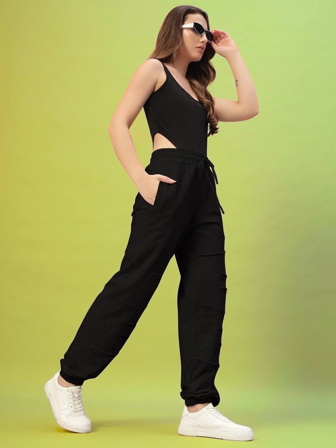 WOMEN'S DUDS GRAZE JOGGERS (BLACK)
