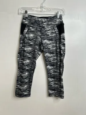 Womens Size XSm Misses Gray drytek Athletic Leggings