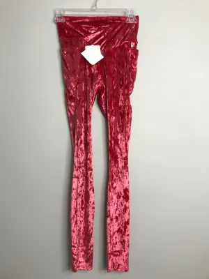 Womens Size XSm Misses Red fabletics NWT Athletic Leggings