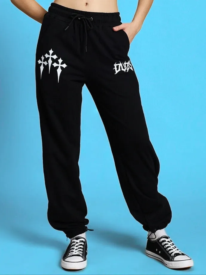 WOMEN'S ZIPPER PANEL JOGGERS (BEIGE)