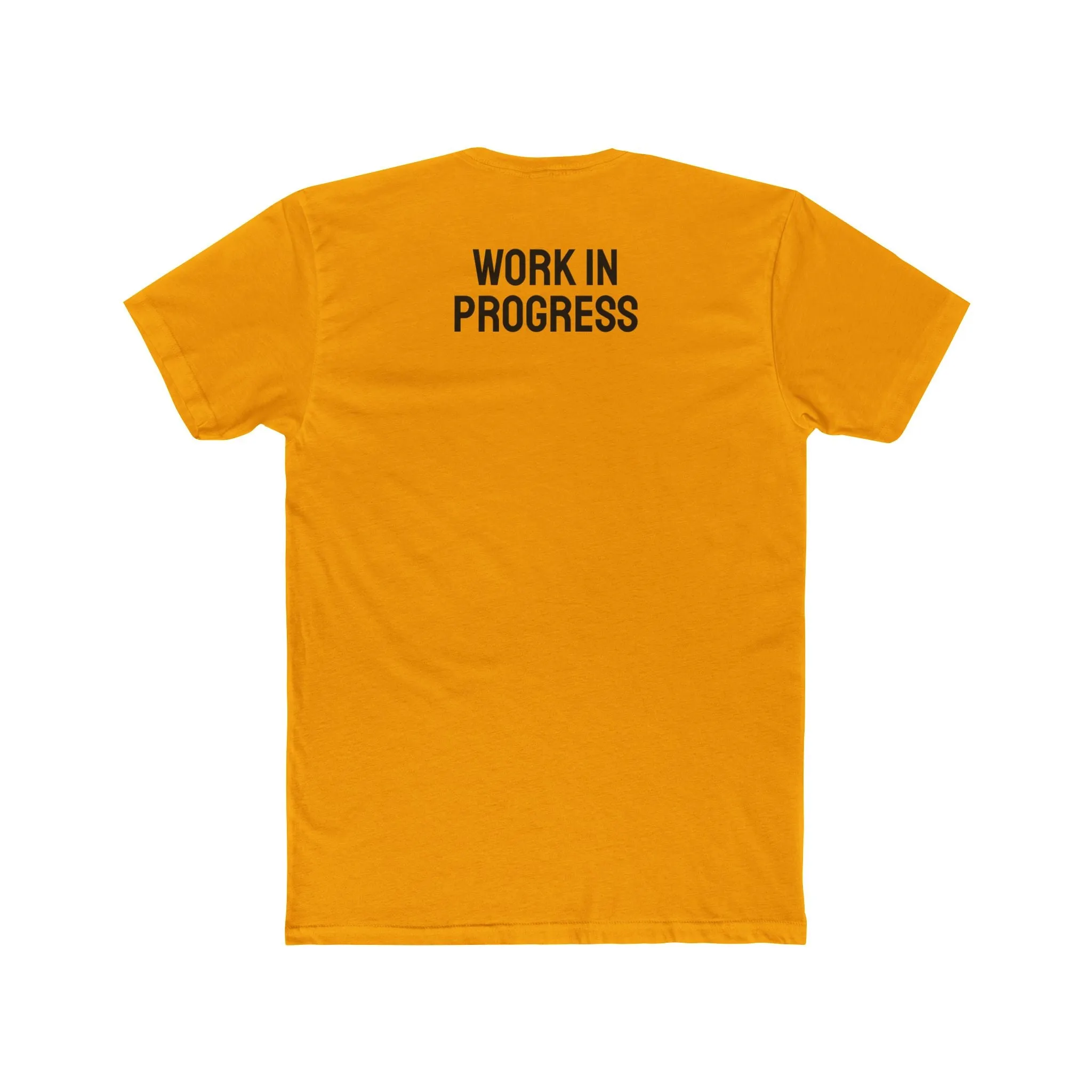 Work In Progress - Unisex Cotton Crew Tee