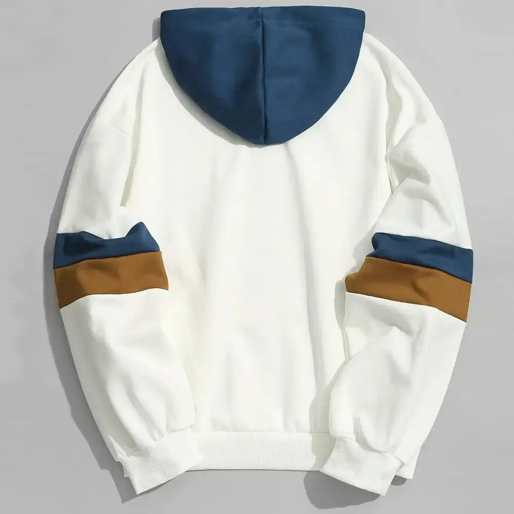 Y2K Backwoods Letter Patchwork Hoodie
