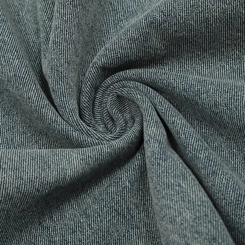 Y2K Denim Jeans Pocket Hoodie for Street Style Comfort