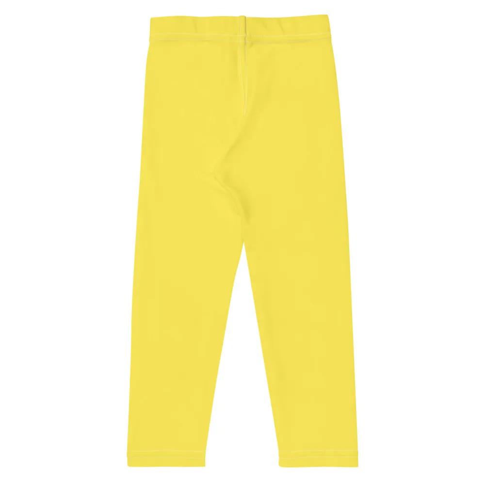 YELLOW  | Premium CLASSIC Design Toddler or Kids Leggings
