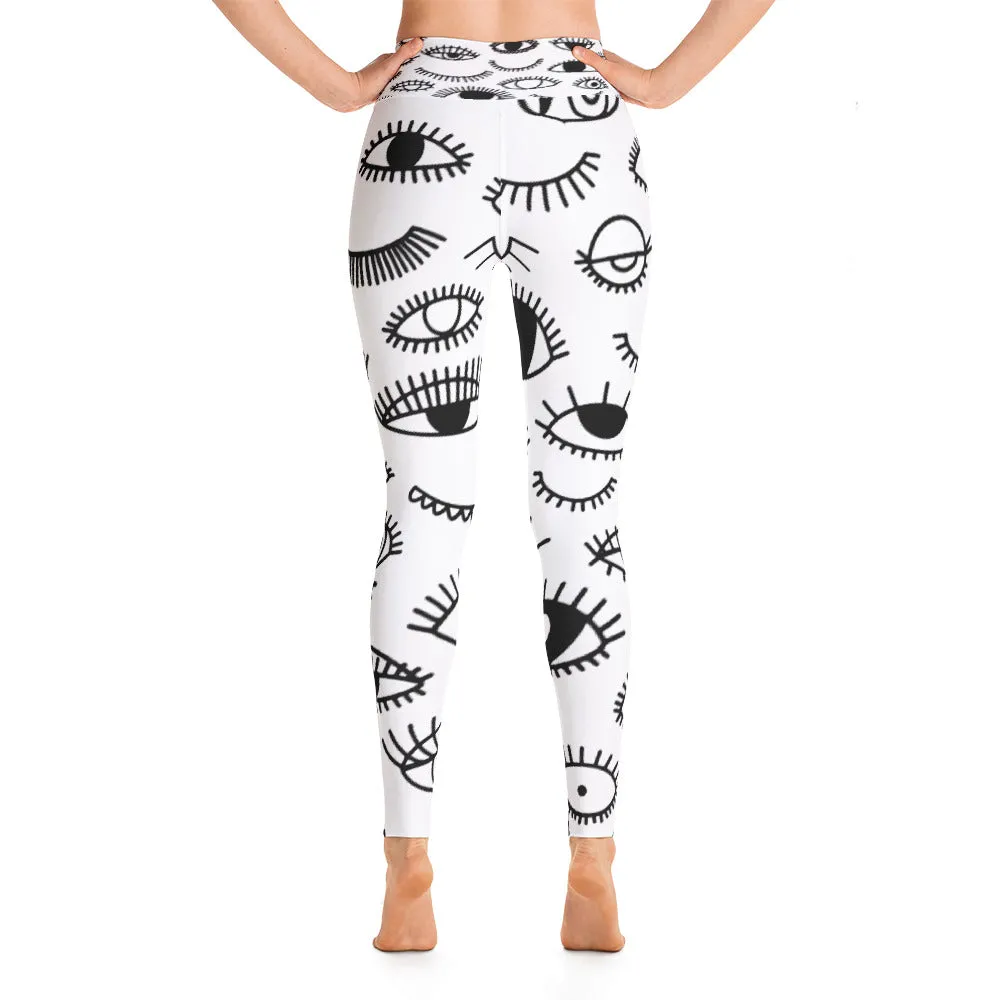 Yoga Leggings for Lash Lovers - Lash Wear - Eyelash Leggings