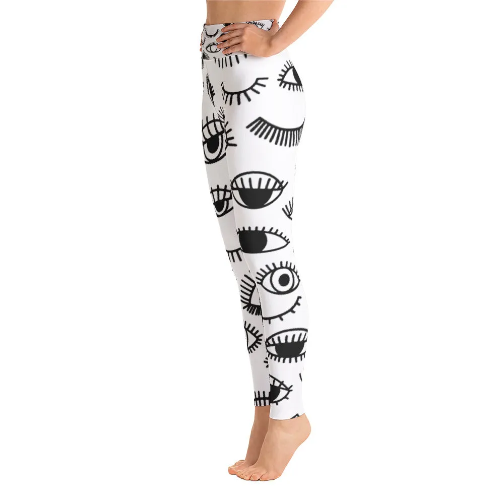 Yoga Leggings for Lash Lovers - Lash Wear - Eyelash Leggings