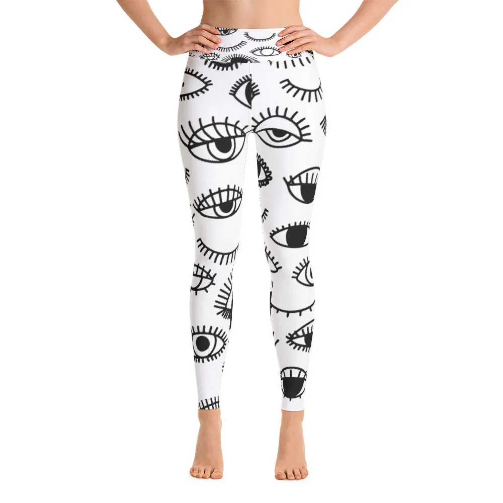 Yoga Leggings for Lash Lovers - Lash Wear - Eyelash Leggings