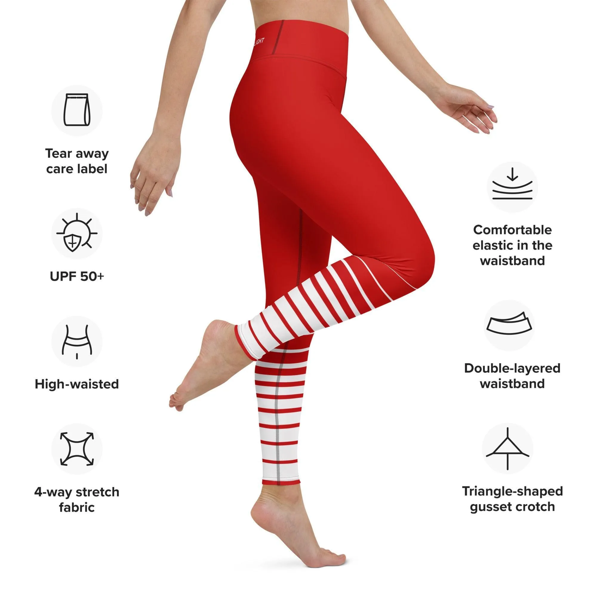 Yoga Leggings "Remove before Flight"