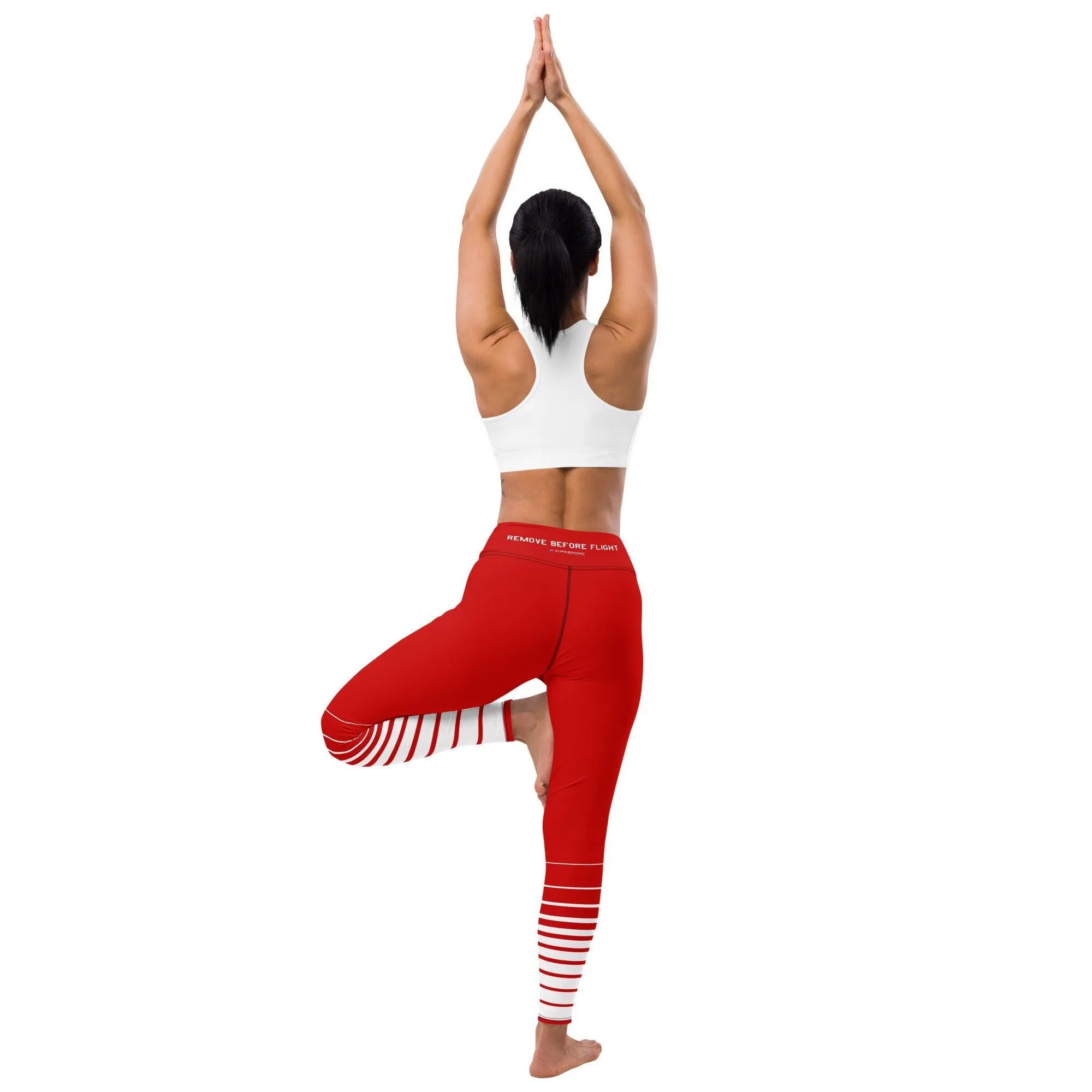 Yoga Leggings "Remove before Flight"
