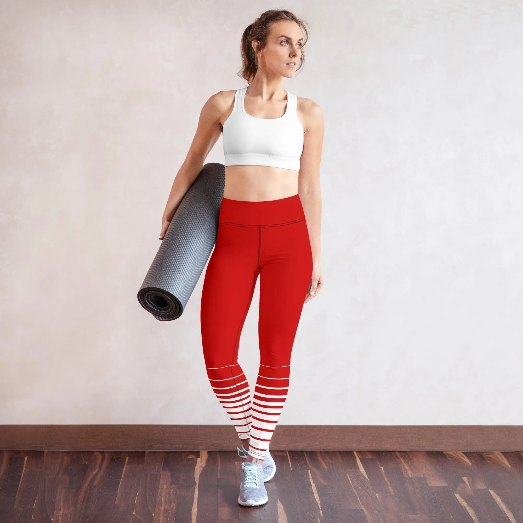 Yoga Leggings "Remove before Flight"