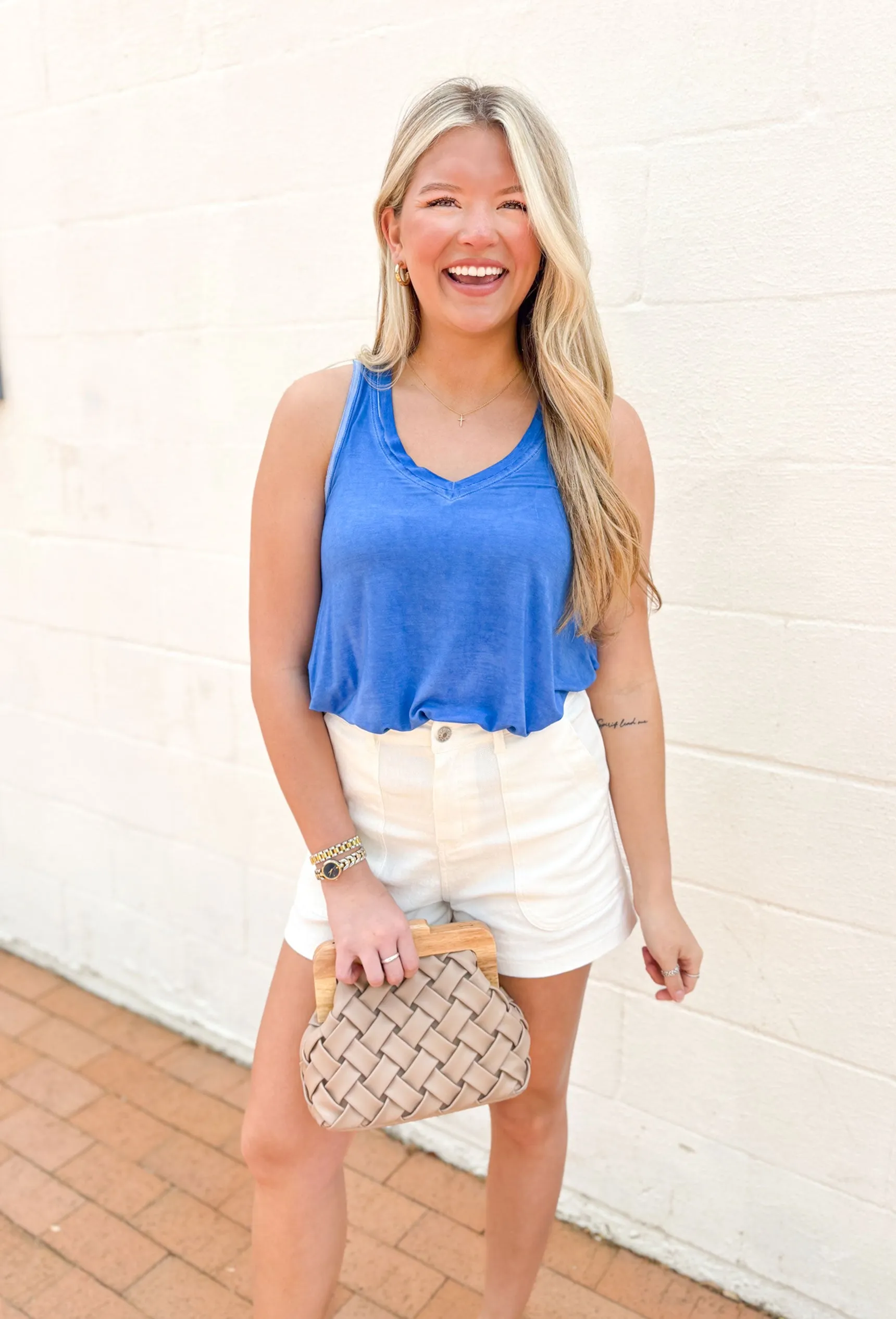 Z SUPPLY Vagabond Tank in Blue Wave