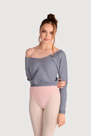 Z0143 - Bloch Overt Cropped Long Sleeve Womens Sweater